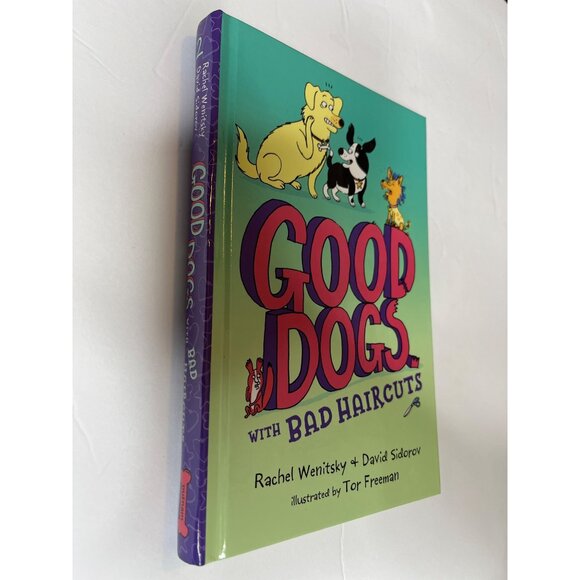 Good Dogs with Bad Haircuts Rachel Wenitsky David Sidorov Kids Fiction Hardcover - Picture 2 of 4
